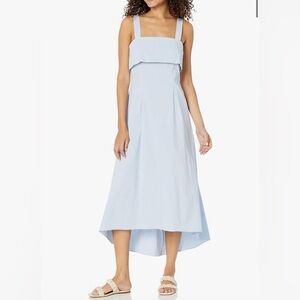 Theory Light Blue Flap Midi Dress Size 10